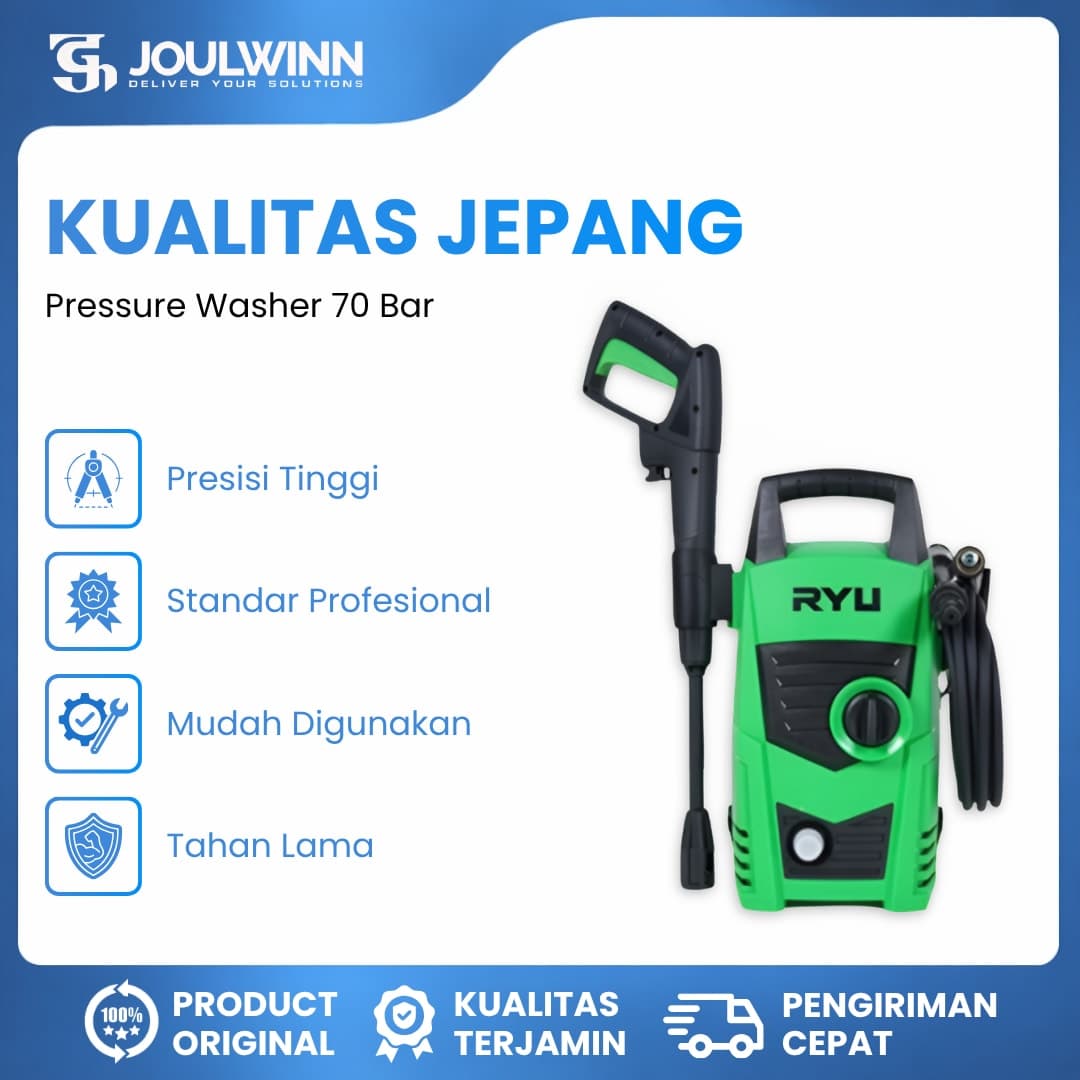 RYU Pressure Washer 70 Bar